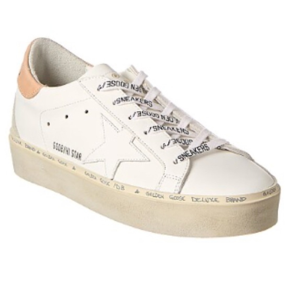 Golden Goose Star Patch Leather Sneaker